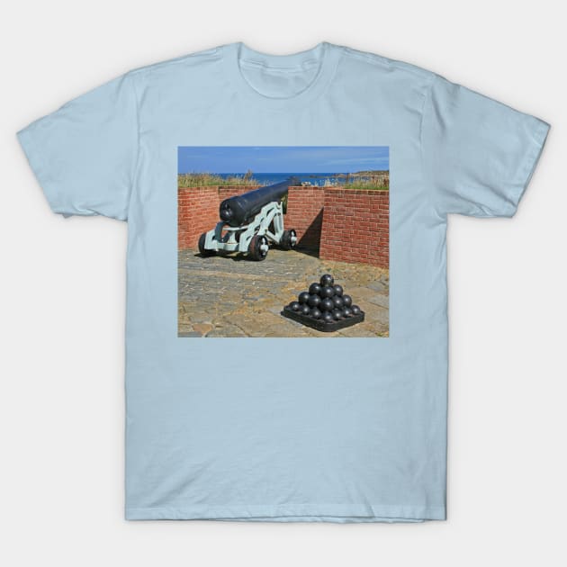 Cannon and Balls T-Shirt by RedHillDigital